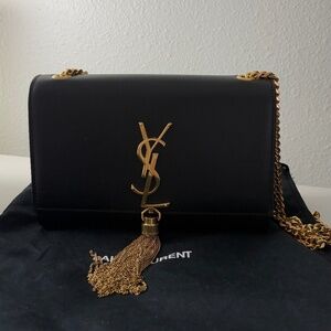 Saint Laurent Kate Small Tassel Bag